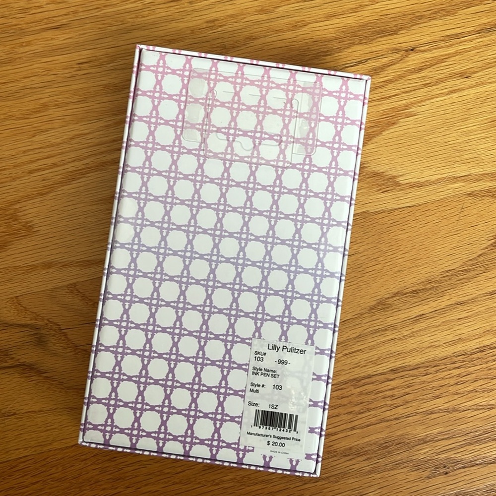 NEW Lilly Pulitzer Ink Pen Set - Picture 4 of 4